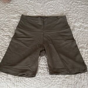 TNA Taupe Bike Shorts